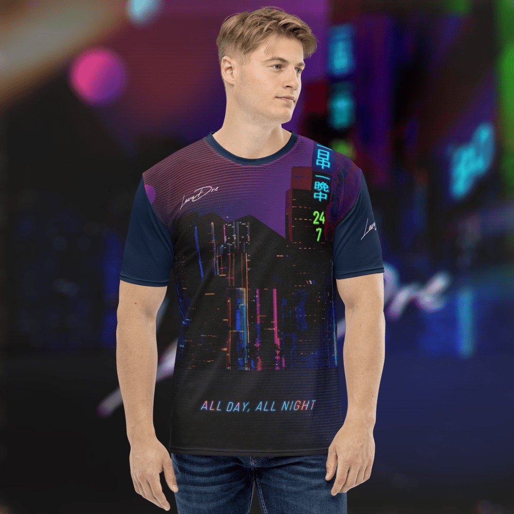 All Day, All Night - Men's T-shirt - Image 3