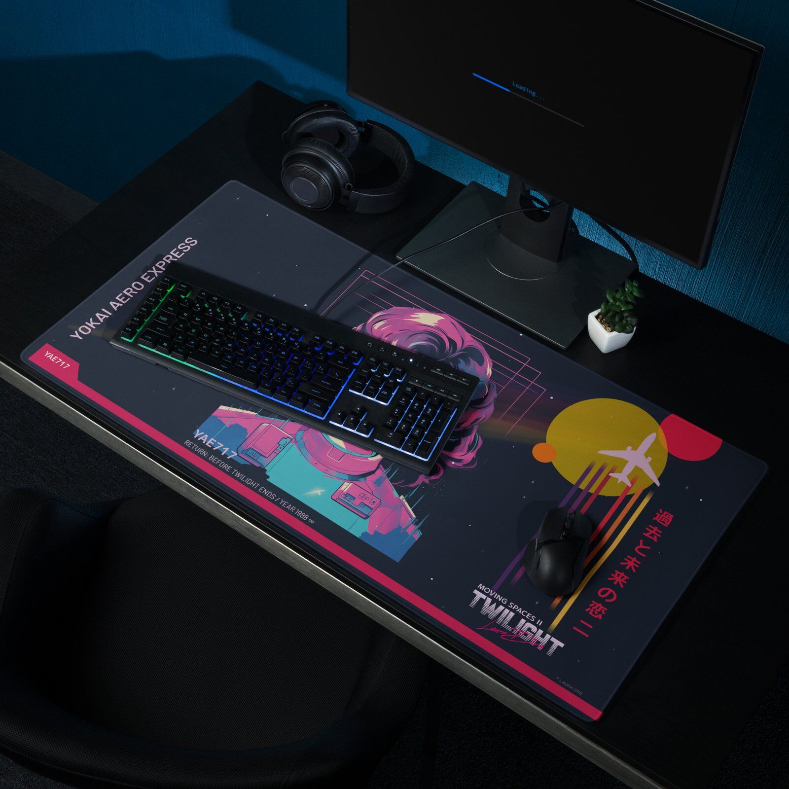 Moving Spaces II - YAE 717 - Gaming mouse pad - Image 3