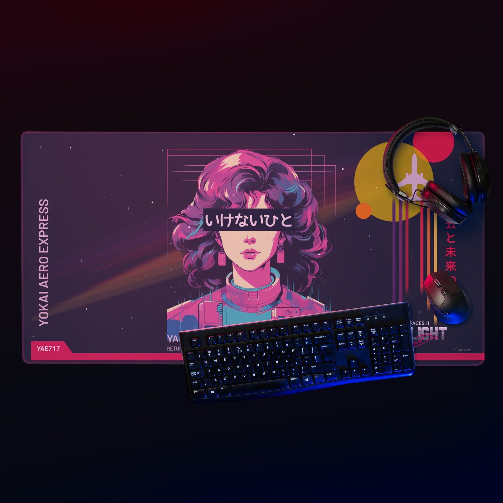 Moving Spaces II - YAE 717 - Gaming mouse pad - Image 2