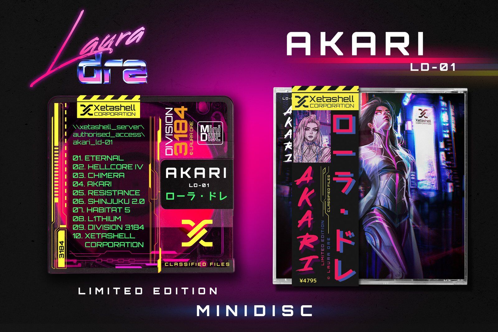 AKARI LD-01 - MiniDisc (Limited Edition)